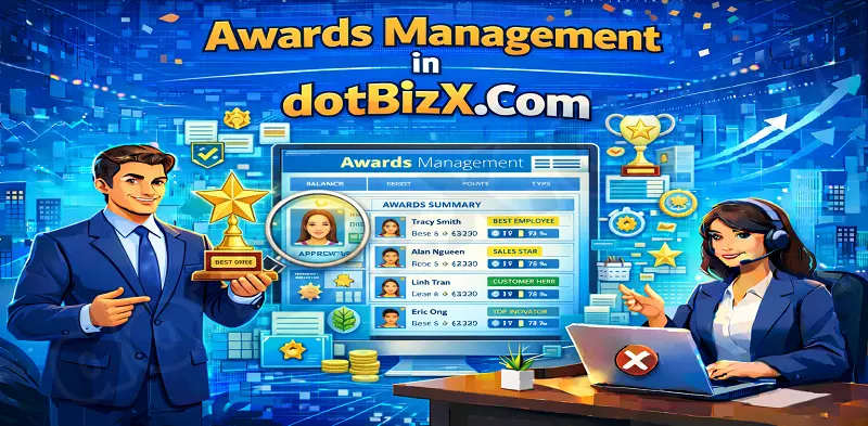 Awards Management in dotBizX.Com