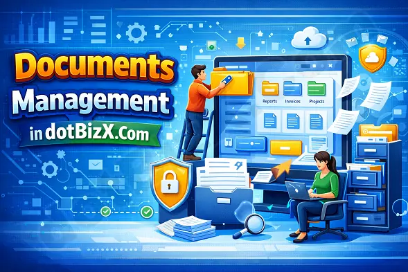 Documents Management in dotBizX.Com