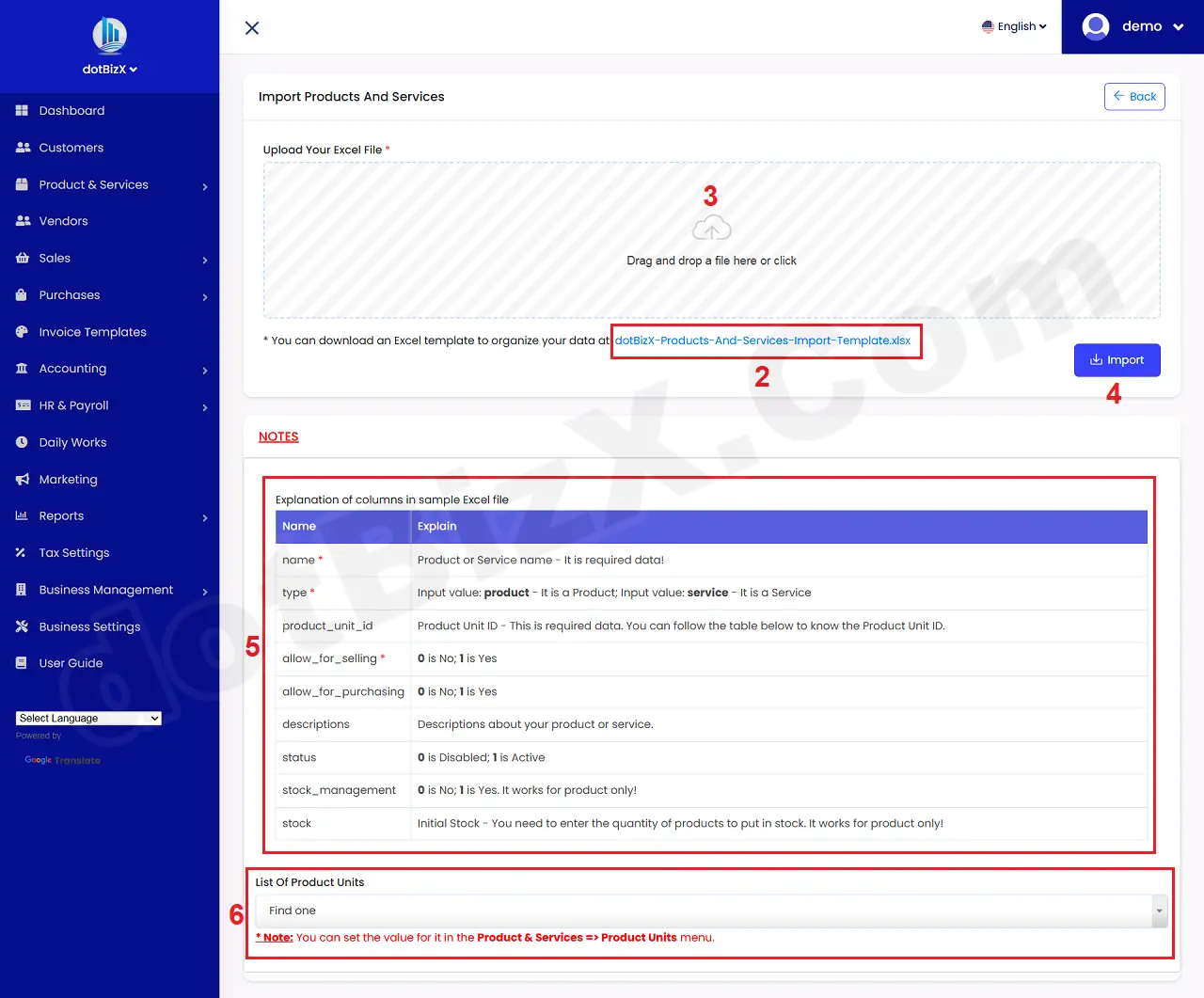 Import Products And Services